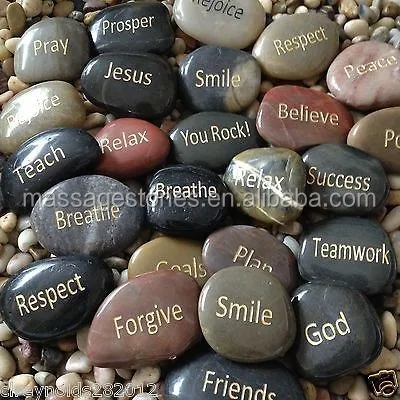 Engraved Inspirational Stones Keepsakes or Gifts to Family