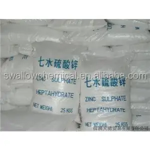 
Zinc supplement medicinal Heptahydrate Zinc Sulphate 