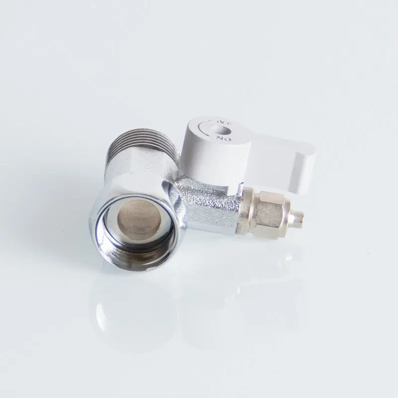 Chrome Plating Competitive Price Toilet Accessory Brass Angle Valve