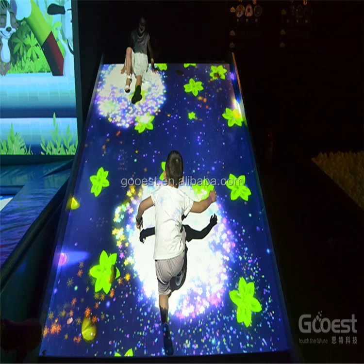 best price Indoor playground interactive slide projection game for kids/ interactive projection game