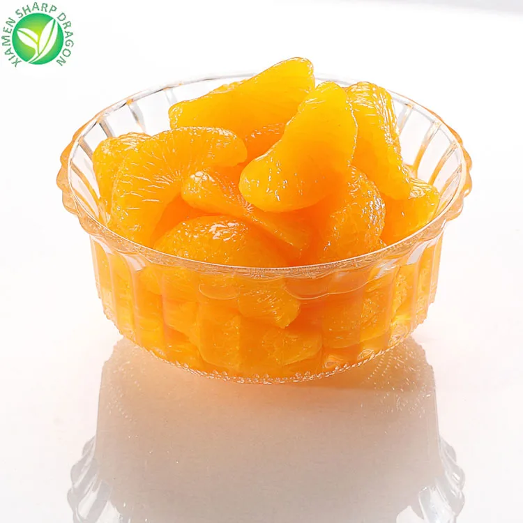 Peeled fruit canned mandarin orange segments in price