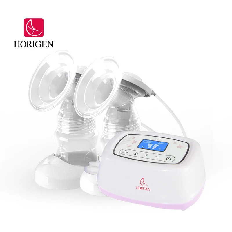 HORIGEN Electric Breast Pump Quiet Comfort Breastfeeding Breast Pump Milk Pump Baby Products Feeding Supplies
