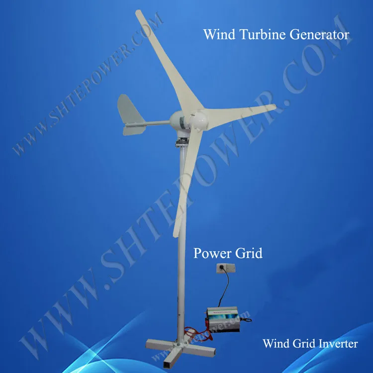 DC 24v 48v to AC 120v 220v Wind turbine grid tie inverter 300w