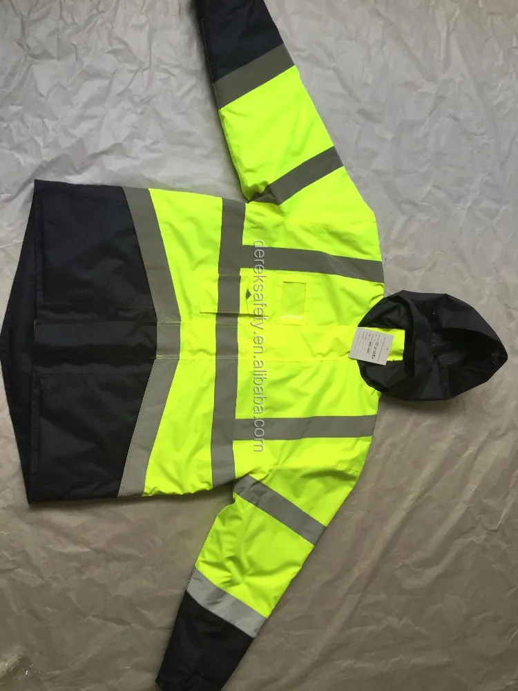 High Quality Traffic Safety Waterproof Reflective Police Jacket
