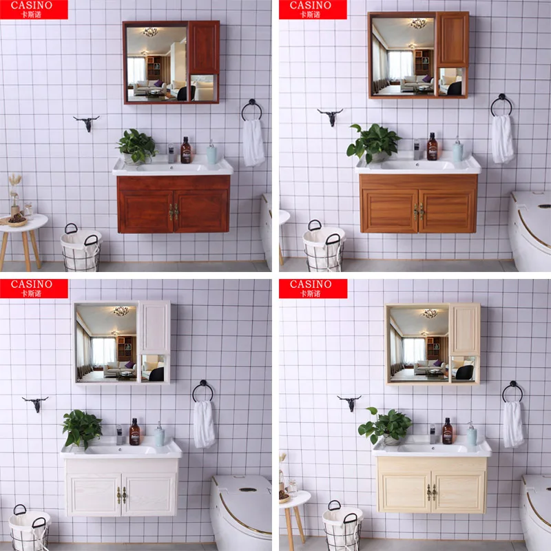 Bathroom vanity Wash Basin Cabinets bathroom wall vanity