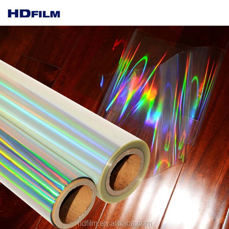 Factory Supply Holo Embossed Film Holo Circle Film Holographic Film
