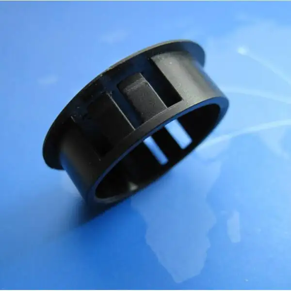 Black color Nylon plastic cable end cover hole plug