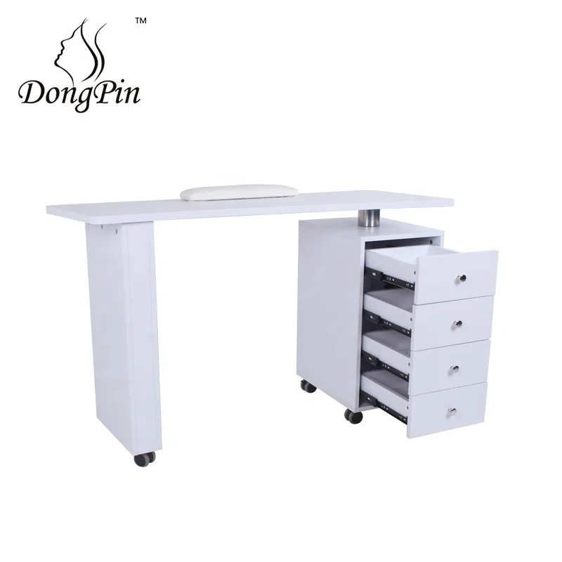 
beauty salon furniture manicure table with dust collector 