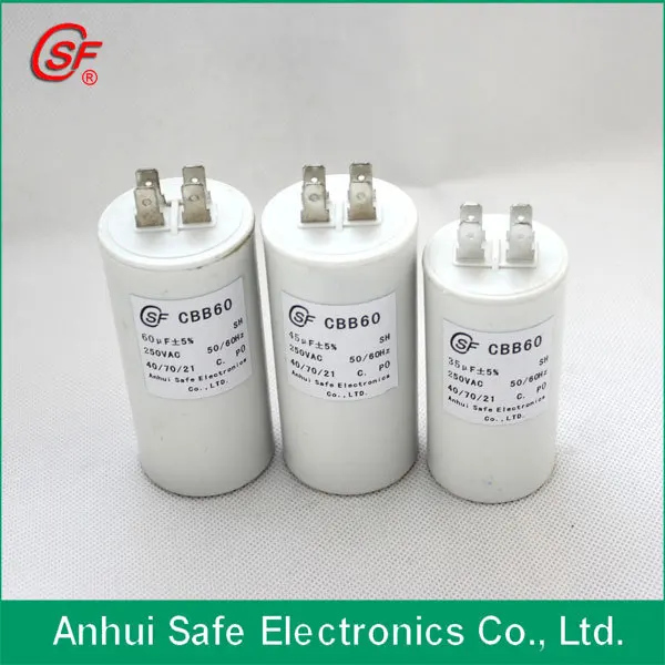 сухого типа металлизированная фильм ш. Capasitor для стиральной машины