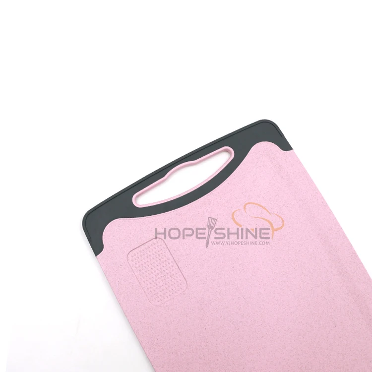 Healthy plastic cutting board wheat straw chopping board for kitchen use
