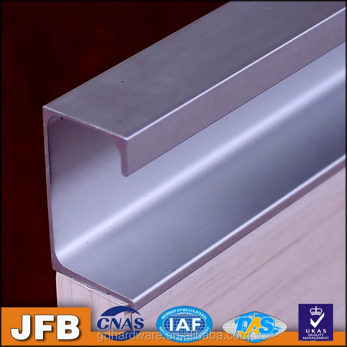 
Foshan aluminium factory kitchen handles aluminium extrusion profiles anodized kitchen cabin gola profile 