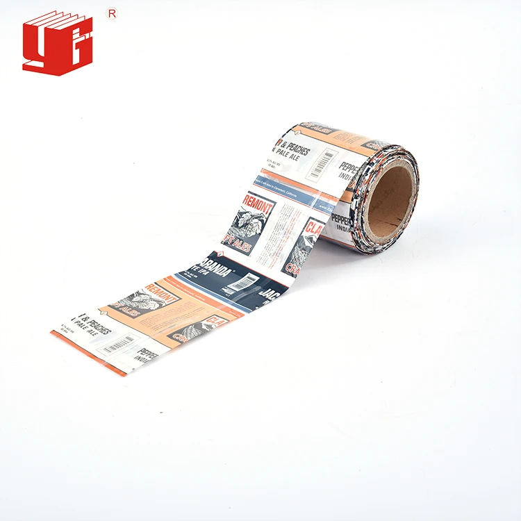 Термоусадочный рукав для пивной банки с цифровой печатью