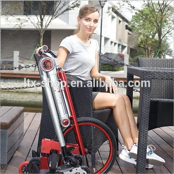 2022 Exercise Outdoor Sports Cool 3 wheel Roller Skating Shoes bike Folding Skating Bike with Roller Skating Shoes For Adult