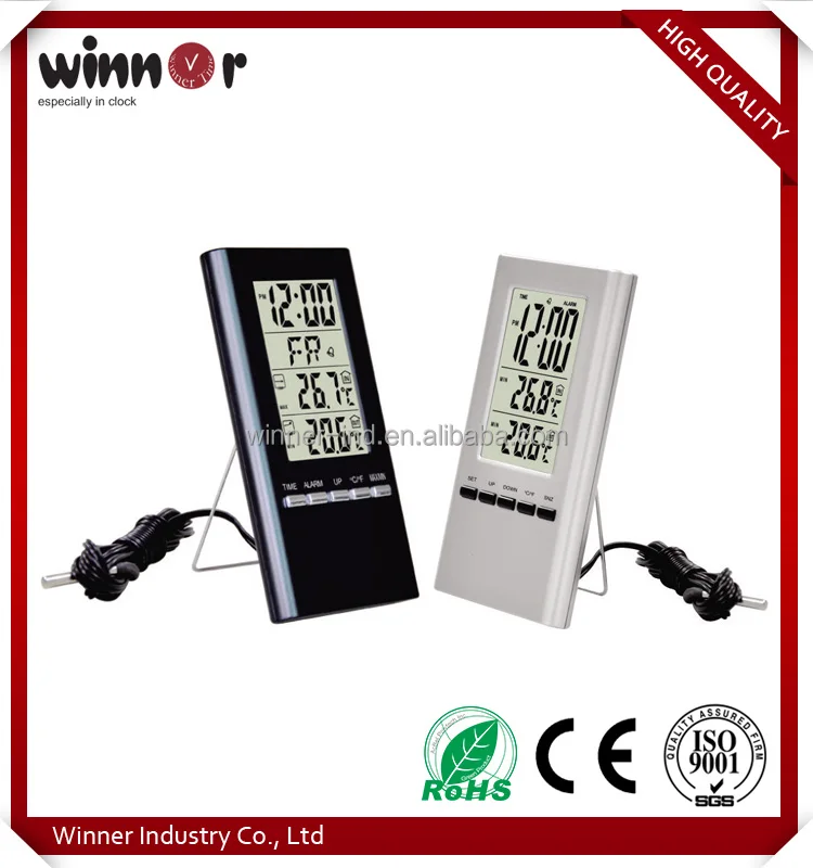 Hot selling new design high quality low price multi function multi color digital clock