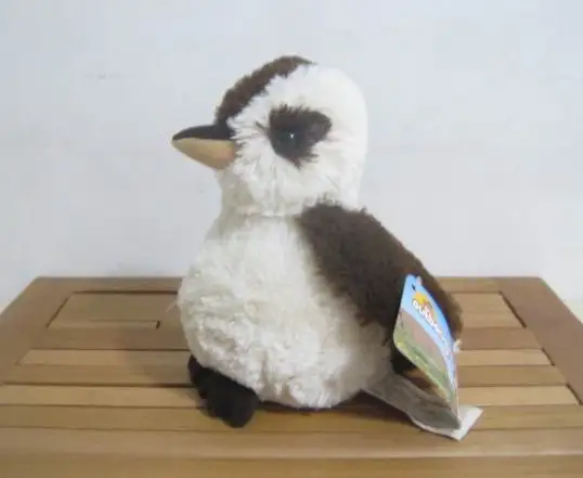 Plush flying animals soft kookaburra bird toy