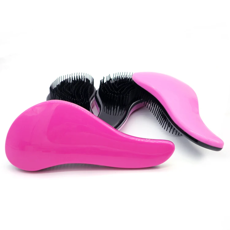 
Customized Logo gentle scalp brush detangling Brush hair comb 
