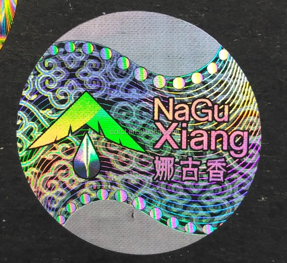 3d hologram sticker anti-fake label stickers hologram