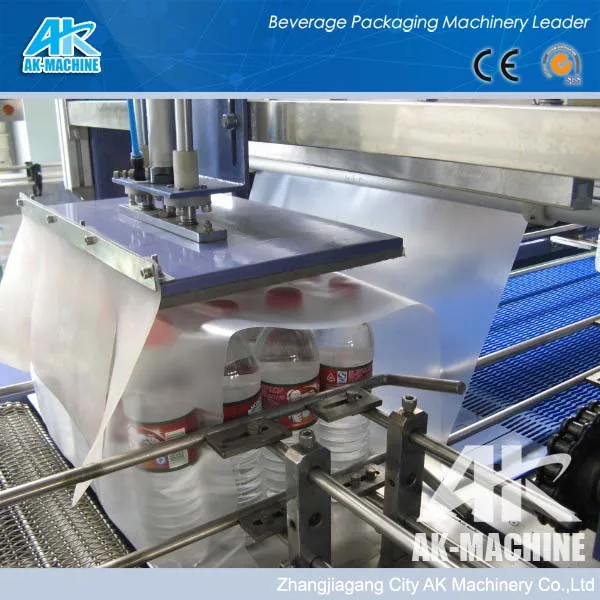 transparent film packing packaging machine /  shrink film wrapping / plastic film for packing machine shrink packing machine