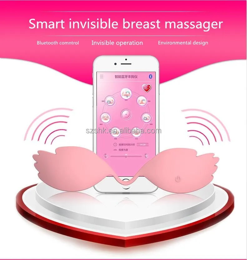 
Breast beauty massage electric vibrating breast nipple stimulator 