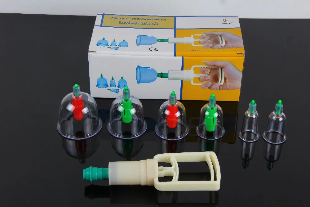 
cupping jar Chinese vaccum cupping set acupuncture cupping set 