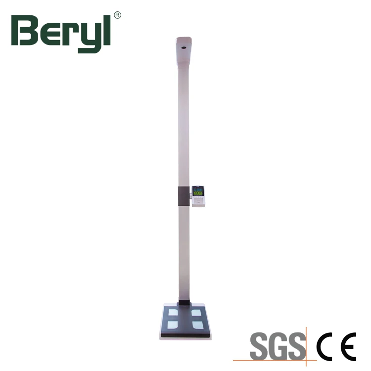 High Precision Strain Gauge Sensor System 20Kg Printer Height and Weight Scale Body Analyzer