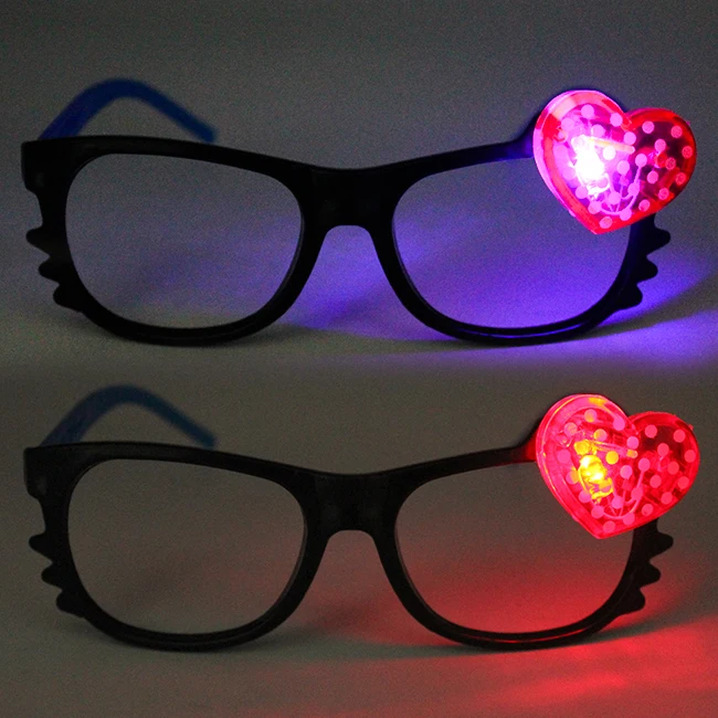 Novelty Gifts Cute Party Led Flashing Kids Glasses