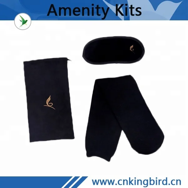 Outdoor disposable used first class amentity kits