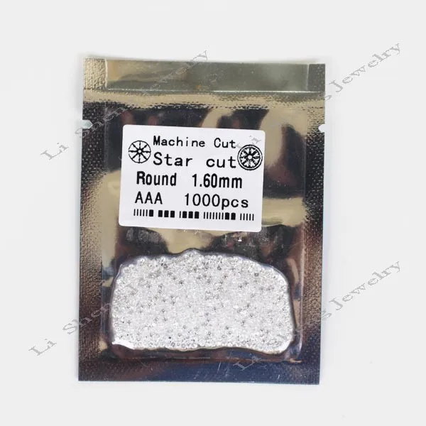 star Cut CZ Stone 1.5mm-1.7mm loose gem