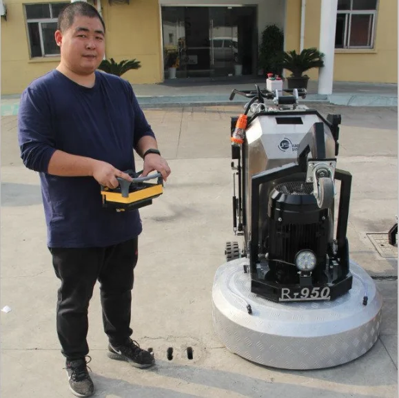 Бетонная напольная шлифовальная машина с планетарным приводом и дистанционным управлением