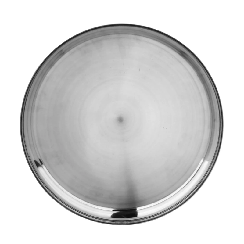 big size weight plate steel plate serving tray china products tray stainless steel round silver food tray 70cm
