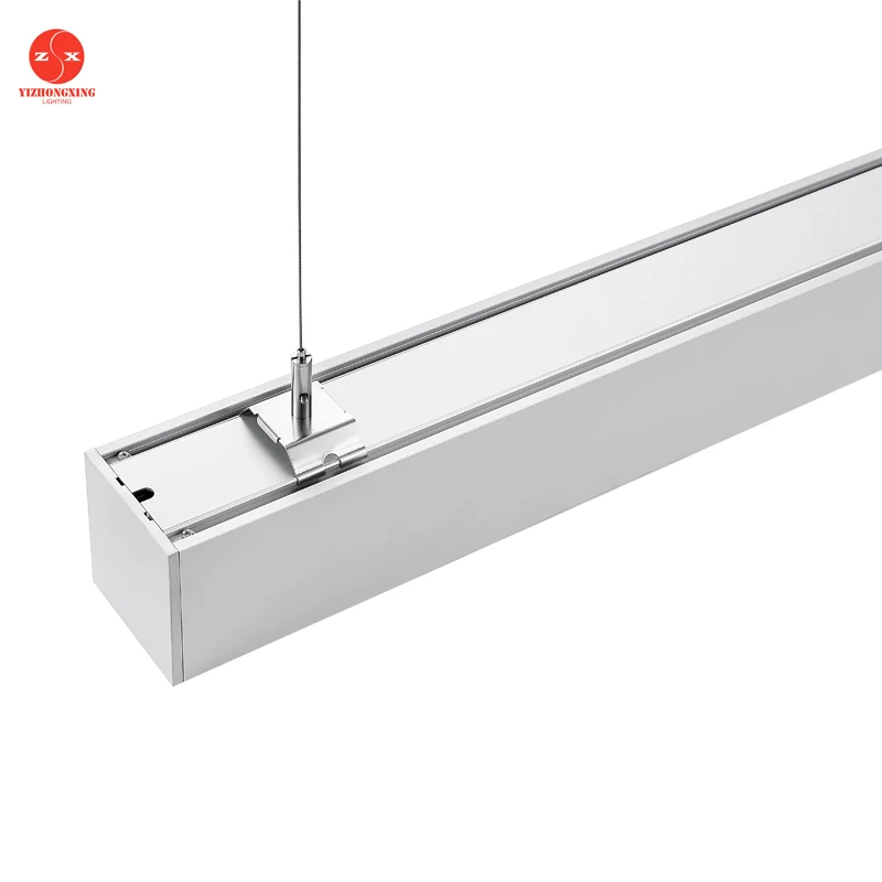 Suspended DIY Office Pendant Aluminium Housing Led Linear Lights;Suspended linear led lamp