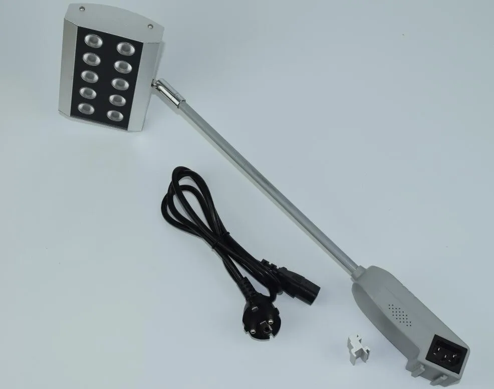 
25W Display Banner Stand Spot for Booth Advertising Aluminum Led Trade Show Lamp Expo Backdrop Arm Exhibition Light 