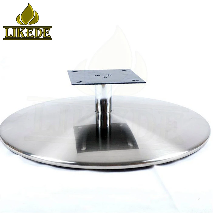 Hot sale metal sofa leg round chair base metal chrome chair base with swivel mechanism