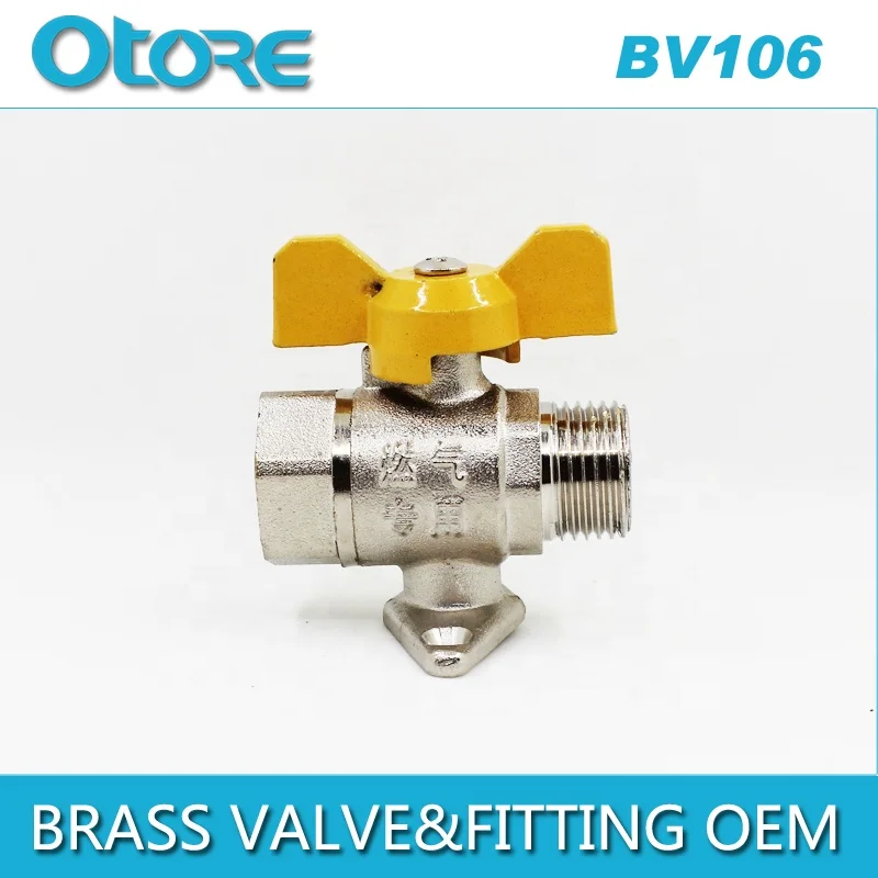 
High Quality Dzr Brass Material Brass Ball Valve With Long Handle 3/4