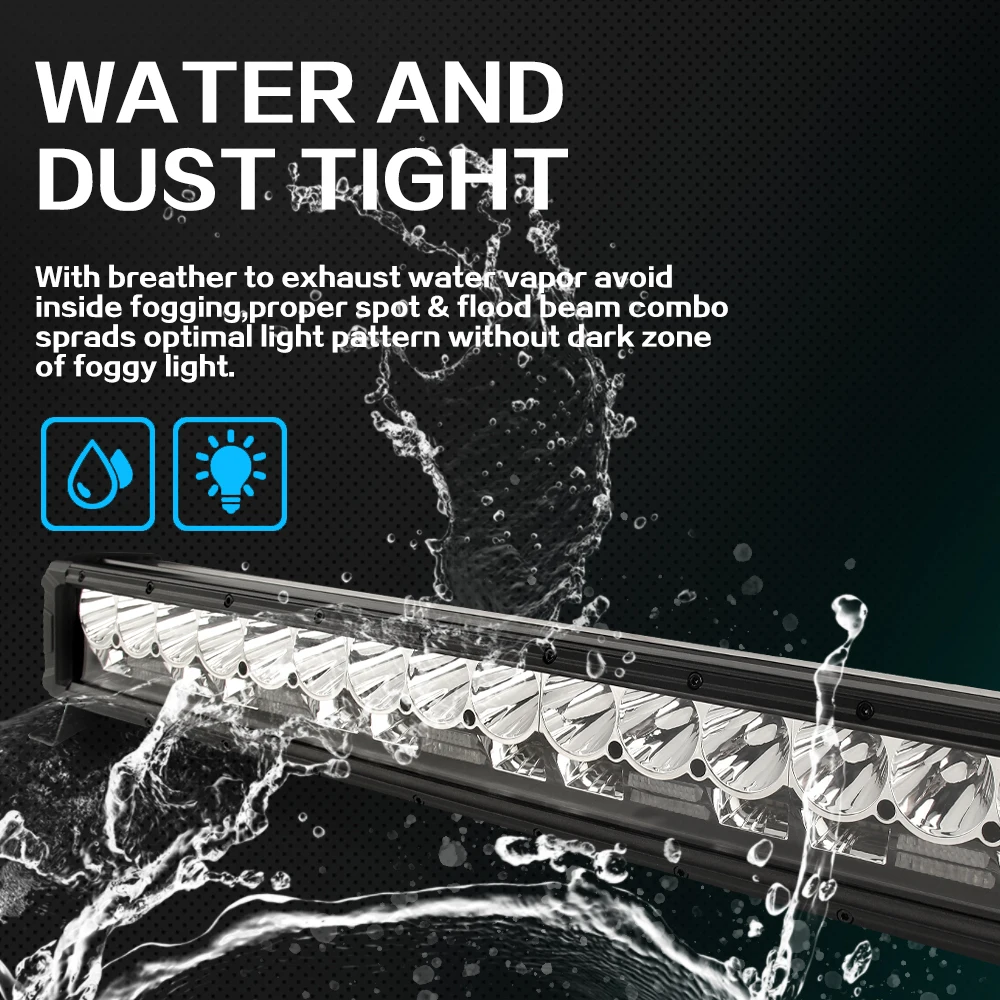 2020 высокой мощности дальнего света дневных ходовых огней Dual Row DRL ATV UTV 4X4 8