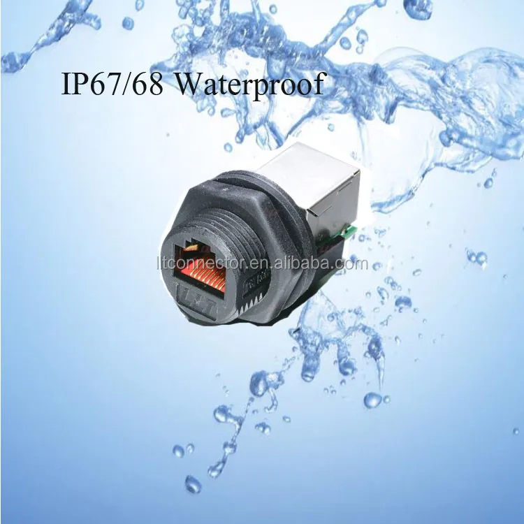  8P 8C ip67/68 rj45 разъемы типа «Мама-мама»