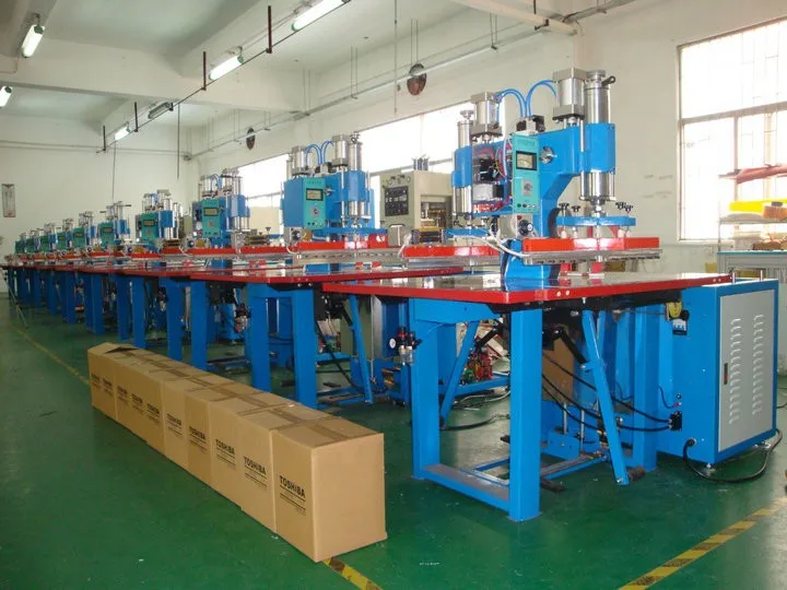 Pedal /pneumatic high frequency PVC welding machine