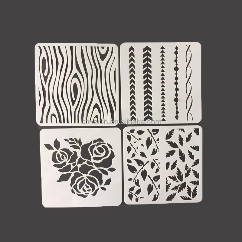 
Alibaba express Plastic drawing stencil/Template sets for children drawing 