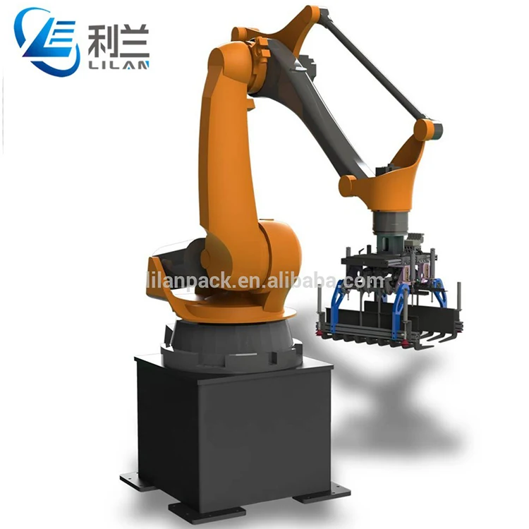 Супер качество настроить пищевой коробки контейнеры робот паллетизатор