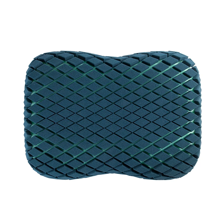 New design memory foam contoured cervical orthopedic pillow