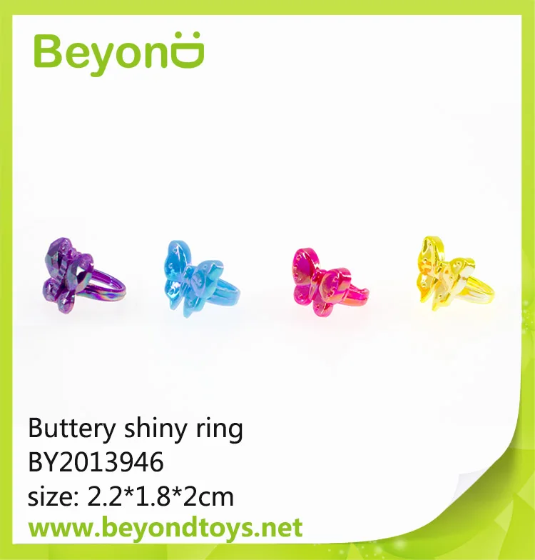 Cheap Plastic Jewelry Diamond Ring Toy
