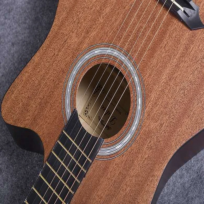 Chinese 38 Inch Acoustic kits Student Practice Basswood Guitar