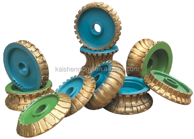 marble granite sintered edge stone diamond grinding wheels/profile wheels