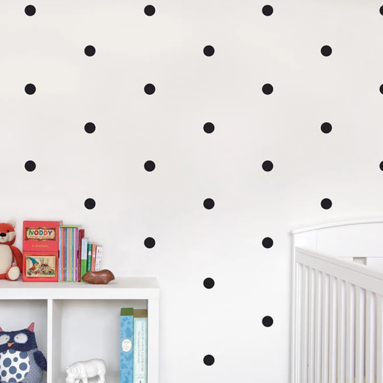 China Wholesale New Product PVC Vinyl Gold Dot Home Decoration bathroom Wall Tile Stickers