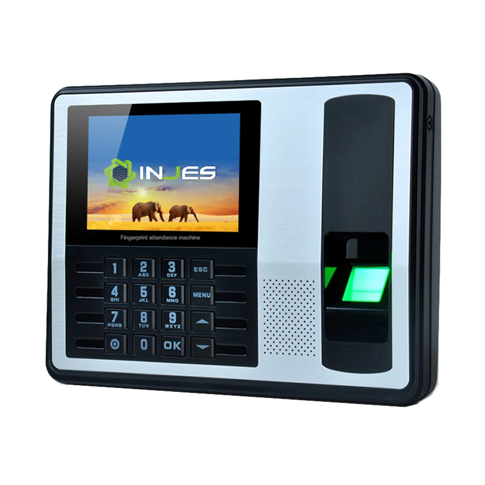 
4inch Large Screen OEM ODM Network RFID Biometric Fingerprint Time Attendance System 