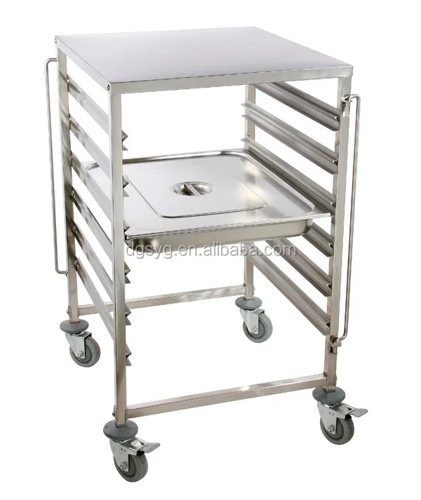 BREAKFAST AND GASTRONORM TRAY TROLLEYS