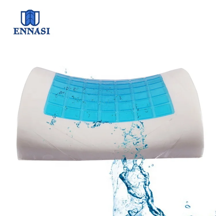 High Quality Cooling Gel Memory Foam Lumbar Back Support Cushion