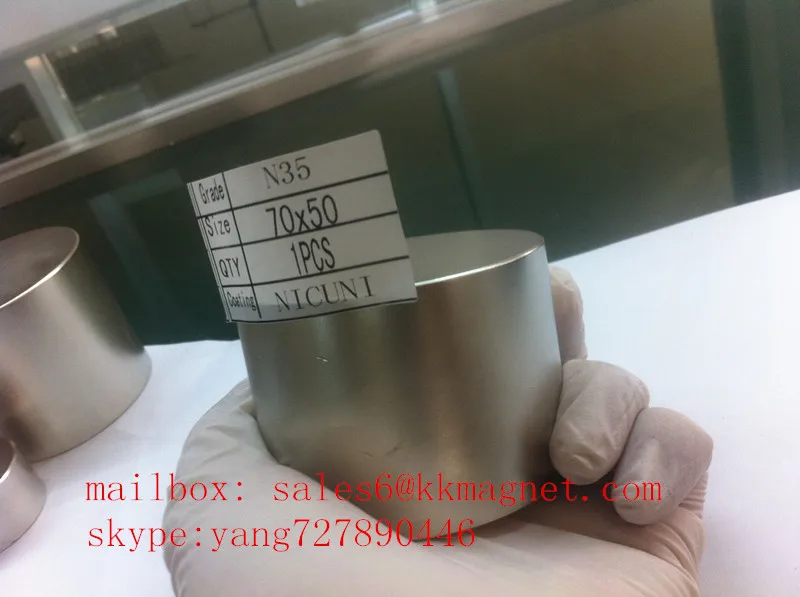цилиндре магнит большой круглый генератора с постоянным магнитом N35 N40 N42 D60*30 D60*20 D60*40 D70*30 D70*40 D70*50