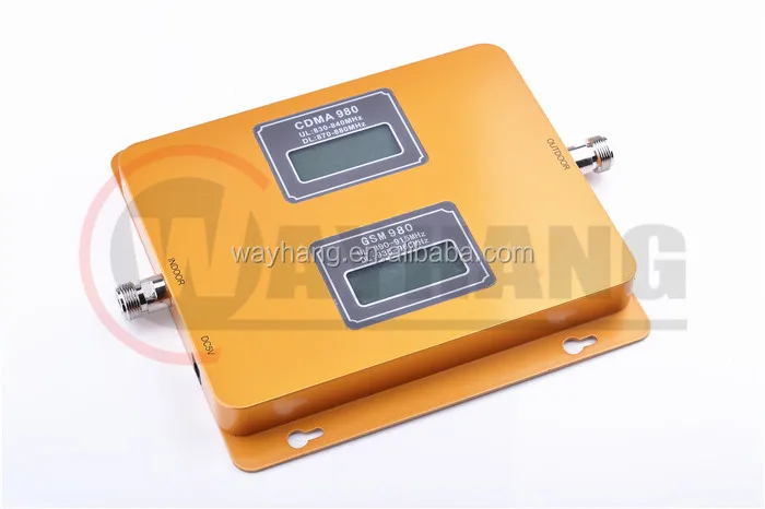 GSM900mhz/CDMA850mhz Dual Band Mobile Phones Signal Booster GSM CDMA Cellular phone Repeater
