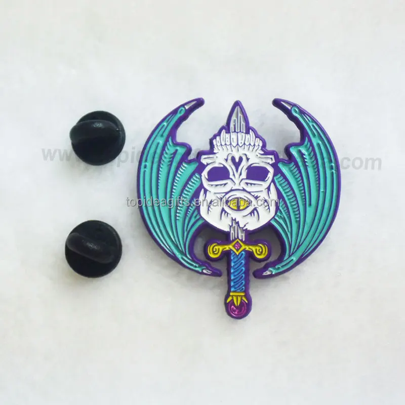 18 years old Student School Graduation Gold Lapel Pin  Graduation Metal Soft Enamel Brooch Pins